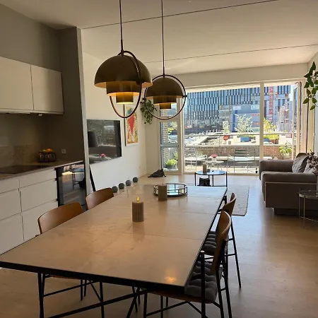 شقة Nordhavn Waterfront With Sunny Terrace كوبنهاجن