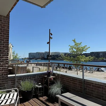 شقة Nordhavn Waterfront With Sunny Terrace