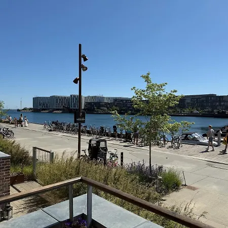 شقة Nordhavn Waterfront With Sunny Terrace