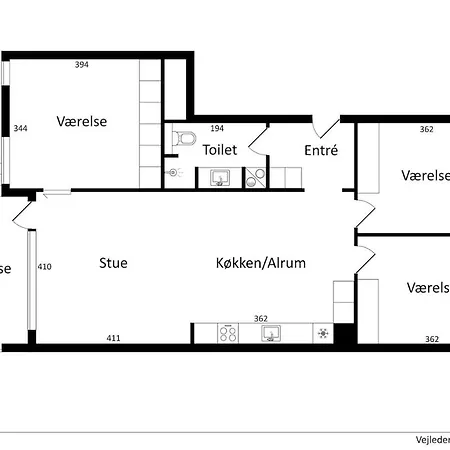 شقة Nordhavn Waterfront With Sunny Terrace كوبنهاجن